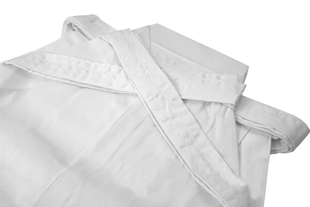 ZooBoo Mens Kendo Aikido Hapkido Martial Arts Sportswear Hakama (S/165, White) | Traditional Kendo Uniform for Training & Competition - view 2