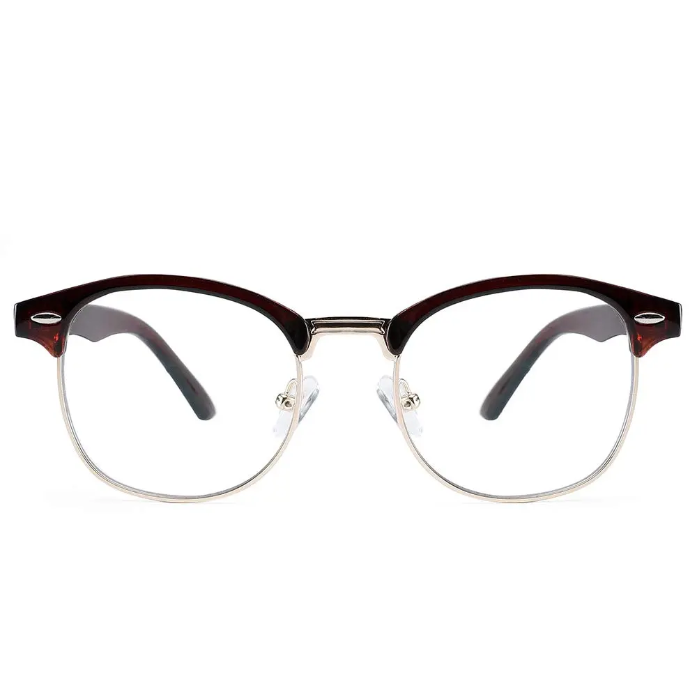 Cyxus Blue Light Glasses Men Semi Rimless Clear Blue Light Glasses for Computer Eye Strain - view 8