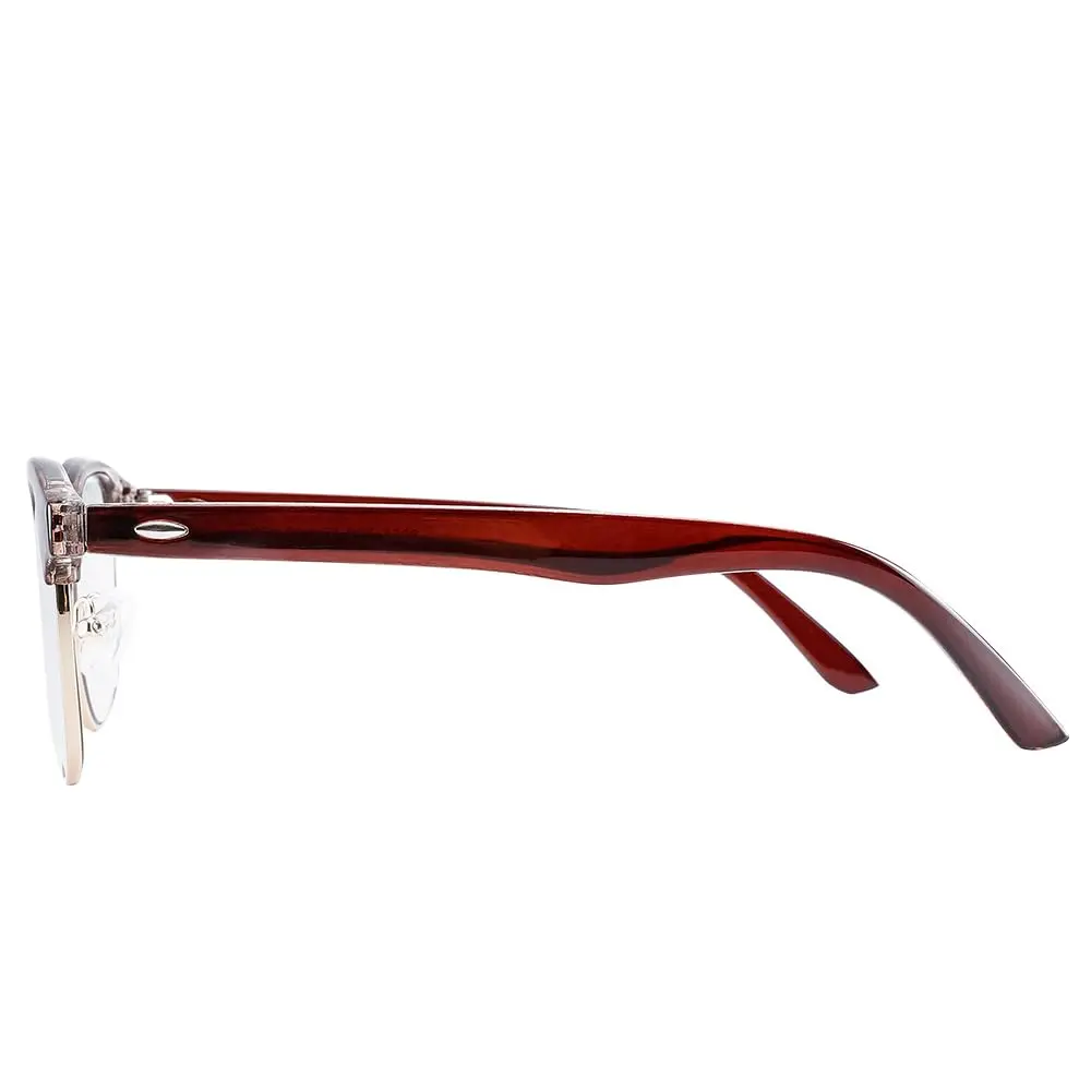 Cyxus Blue Light Glasses Men Semi Rimless Clear Blue Light Glasses for Computer Eye Strain - view 9