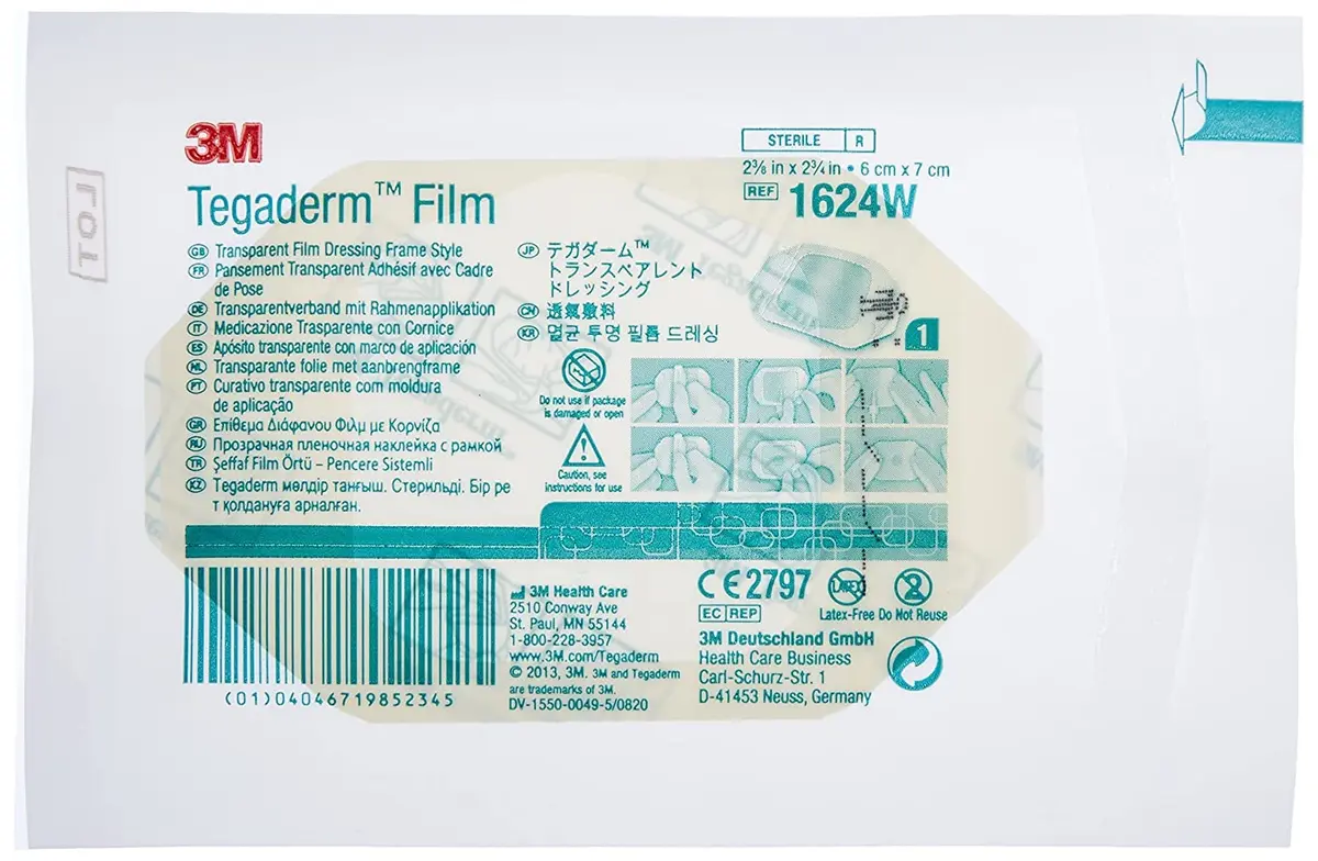 3M Tegaderm Transparent Film Dressing 2 Boxes | Waterproof, Breathable, Sterile, Conformable Skin Cover - view 6
