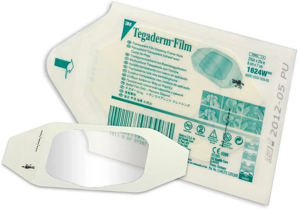 3M Tegaderm Transparent Film Dressing 2 Boxes | Waterproof, Breathable, Sterile, Conformable Skin Cover - view 3