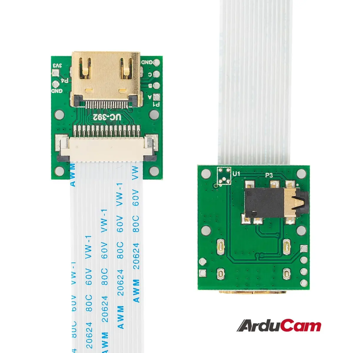 Arducam CSI to HDMI Extension Module with 15pin FPC Cable for Raspberry Pi Camera V3/V1/V2/HQ (Pack of 2, 10m Extension) - view 3