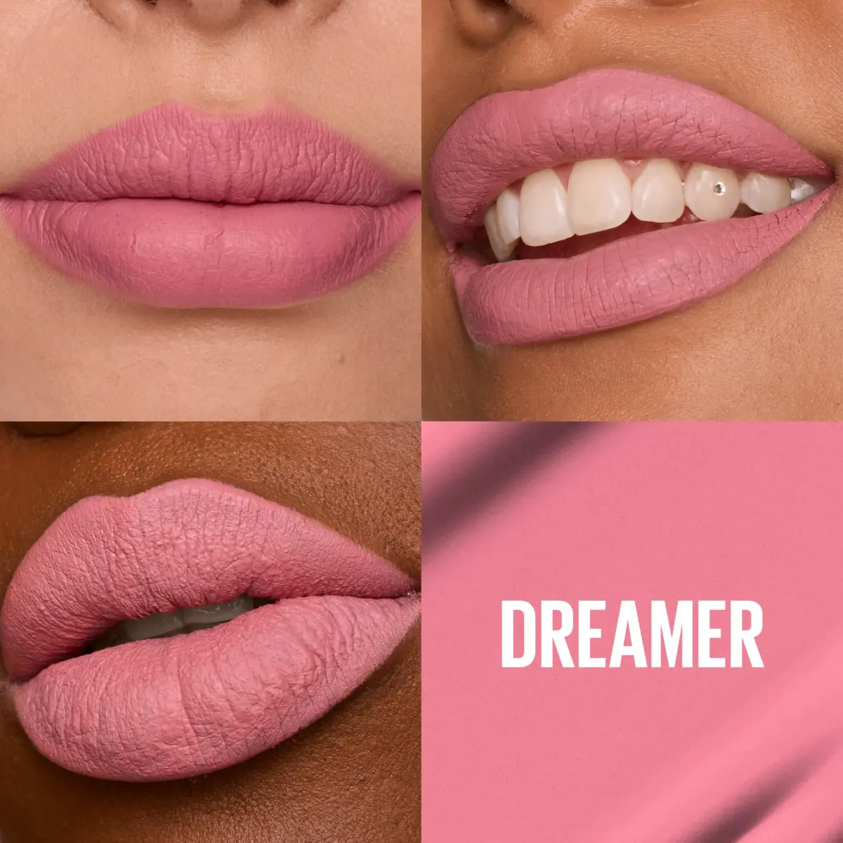 Maybelline Super Stay Matte Ink Liquid Lipstick Makeup, Dreamer (Warm Pink Neutral), 5ml (0.17 Fl Oz) | Long Lasting High Impact Color - view 2