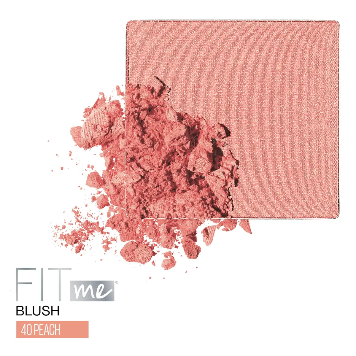 Maybelline Fit Me Blush, Peach, 0.16 oz (4.5 g) | Natural All-Day Color - view 2