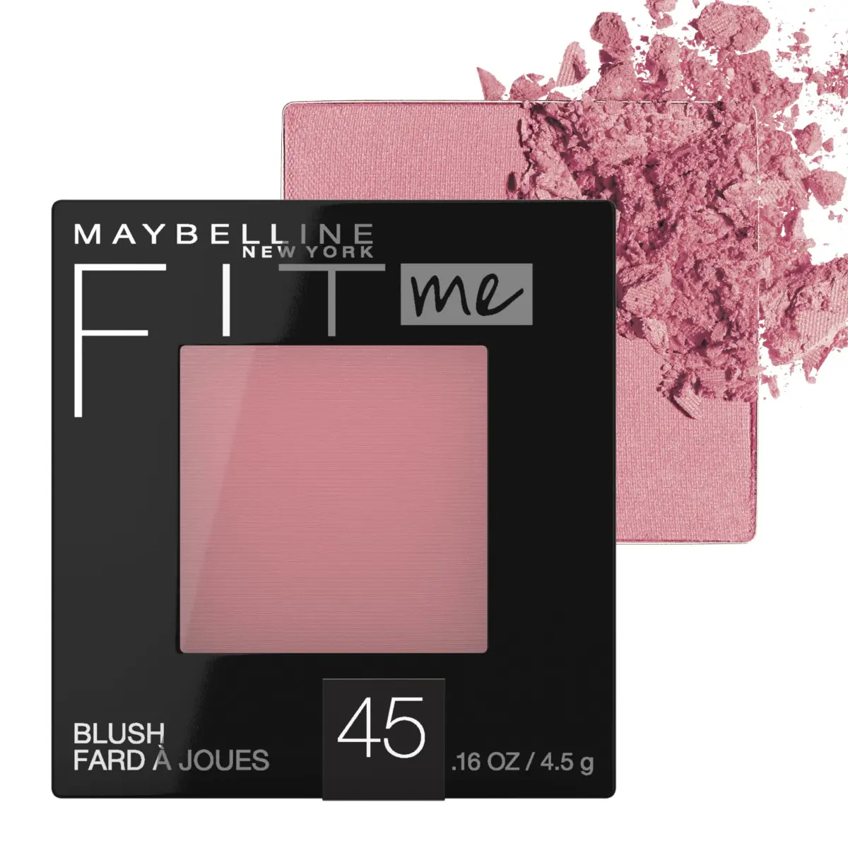 Maybelline Fit Me Blush - Plum Shade | Lightweight, Blendable, Long-Lasting All-Day Face Makeup - main product image