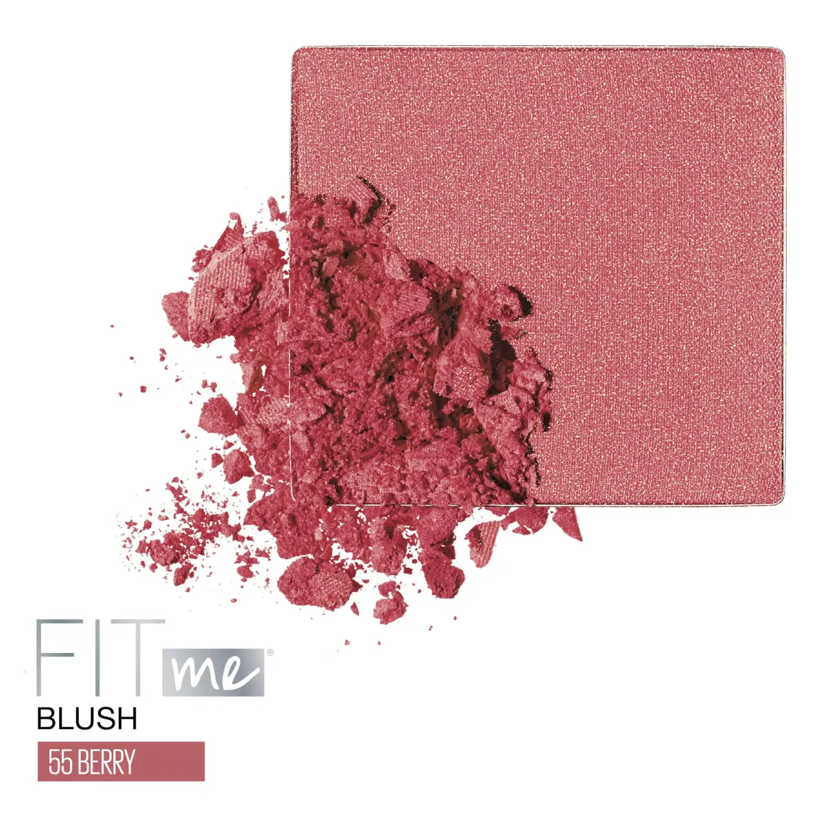 Maybelline Fit Me Powder Blush, Berry - Blendable, Lightweight, Long-Lasting Face Makeup - view 2