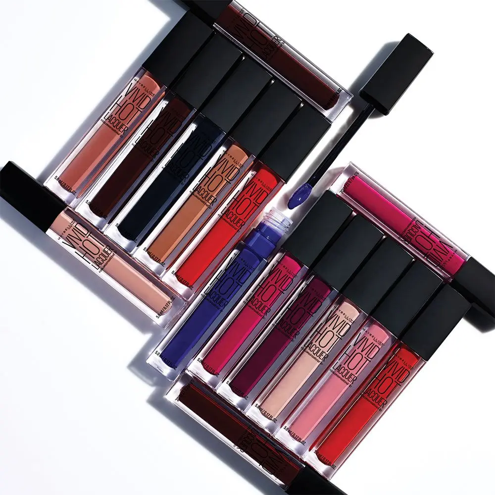 Maybelline Lip Gloss So Hot 0.17 Fl Oz | Vivid Lacquer Gloss with Full Coverage - view 5