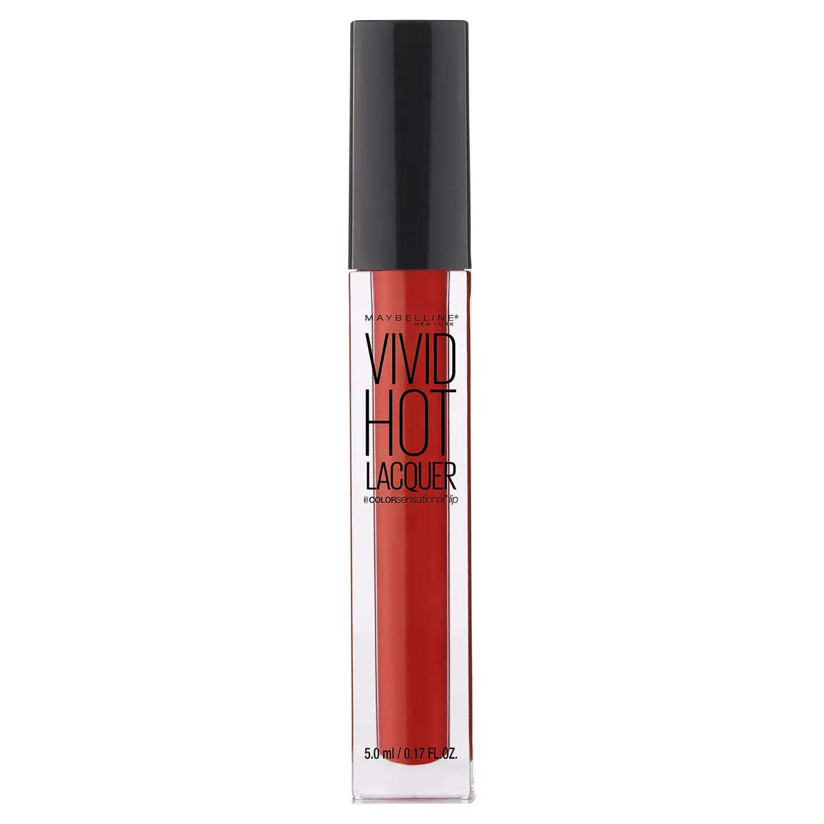 Maybelline Lip Gloss So Hot 0.17 Fl Oz | Vivid Lacquer Gloss with Full Coverage - view 2
