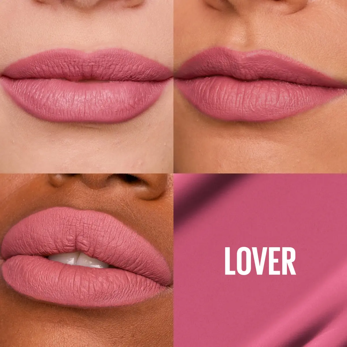 Maybelline Super Stay Matte Ink Liquid Lip Color in 15 Lover Mauve Neutral, 5ml | 16-Hour Transfer-Proof Matte - view 2