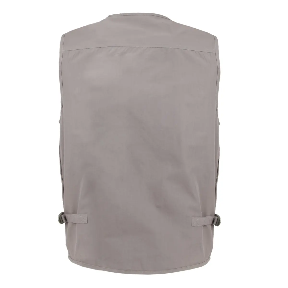 LUSI MADAM Men's Poplin Outdoors Travel Sports Multi-Pockets Work Fishing Vest 3X-Large Coffee | Utility & Comfort - view 5