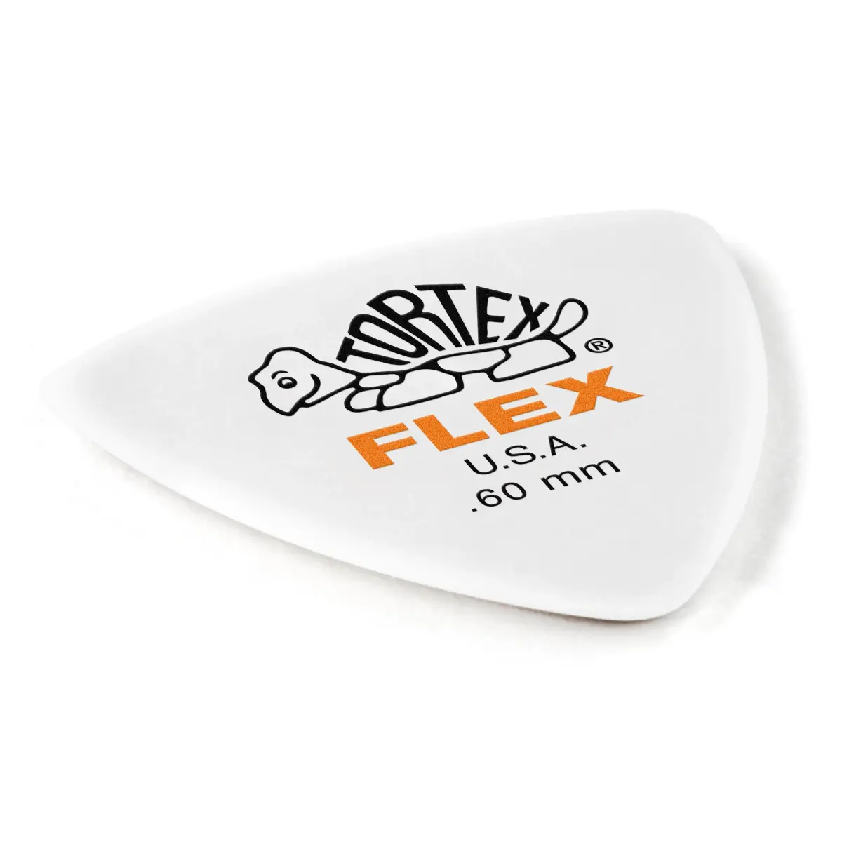Jim Dunlop Tortex Flex Triangle Pick 0.60mm (72 Pack) | USA-Sourced Guitar Plectrums for Rhythm & Lead - view 2