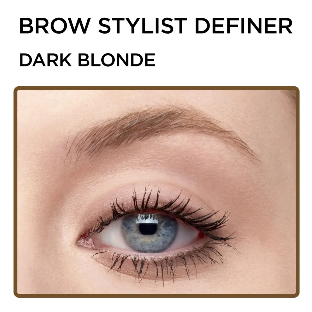L'Oreal Paris Makeup Brow Stylist Definer Waterproof Eyebrow Pencil, Dark Blonde 0.003 Ounce (Pack of 1) | Ultra-Fine Tip for Natural Brows - view 4