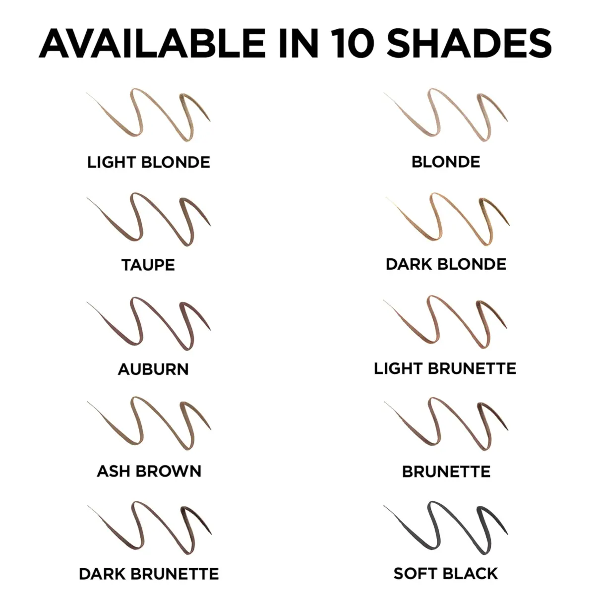 L'Oreal Paris Makeup Brow Stylist Definer Waterproof Eyebrow Pencil, Dark Blonde 0.003 Ounce (Pack of 1) | Ultra-Fine Tip for Natural Brows - view 6