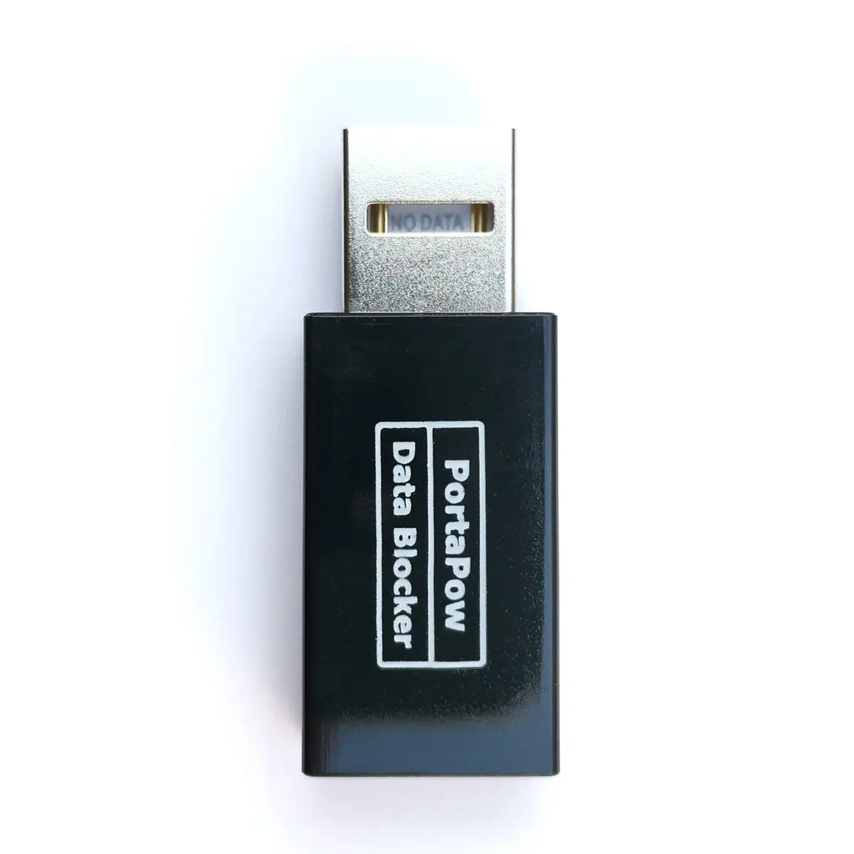 PortaPow USB Data Blocker 2-Pack Black | Protects Against Juice Jacking - main product image