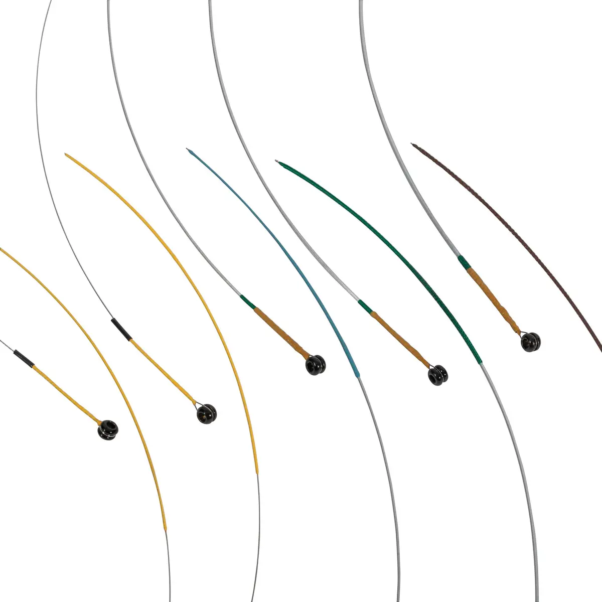 MI&VI Hamilton Violin Strings Universal Full Set 4/4 Scale (G-D-A-E) with Extra E-String | Germany Steel | Ball-End | Medium Tension - view 4