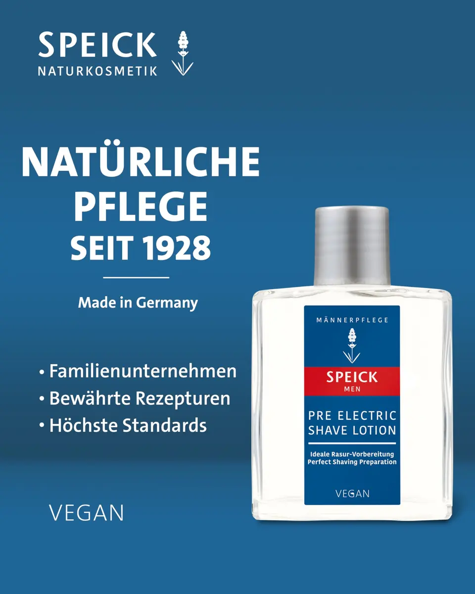 Speick Men Natural Shaving Agent with Lavender Oil 100ml (3.4 Fl Oz) | Vegan Skin Care for Electric Razors - view 4