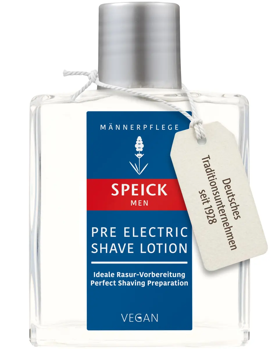 Speick Men Natural Shaving Agent with Lavender Oil 100ml (3.4 Fl Oz) | Vegan Skin Care for Electric Razors - main product image