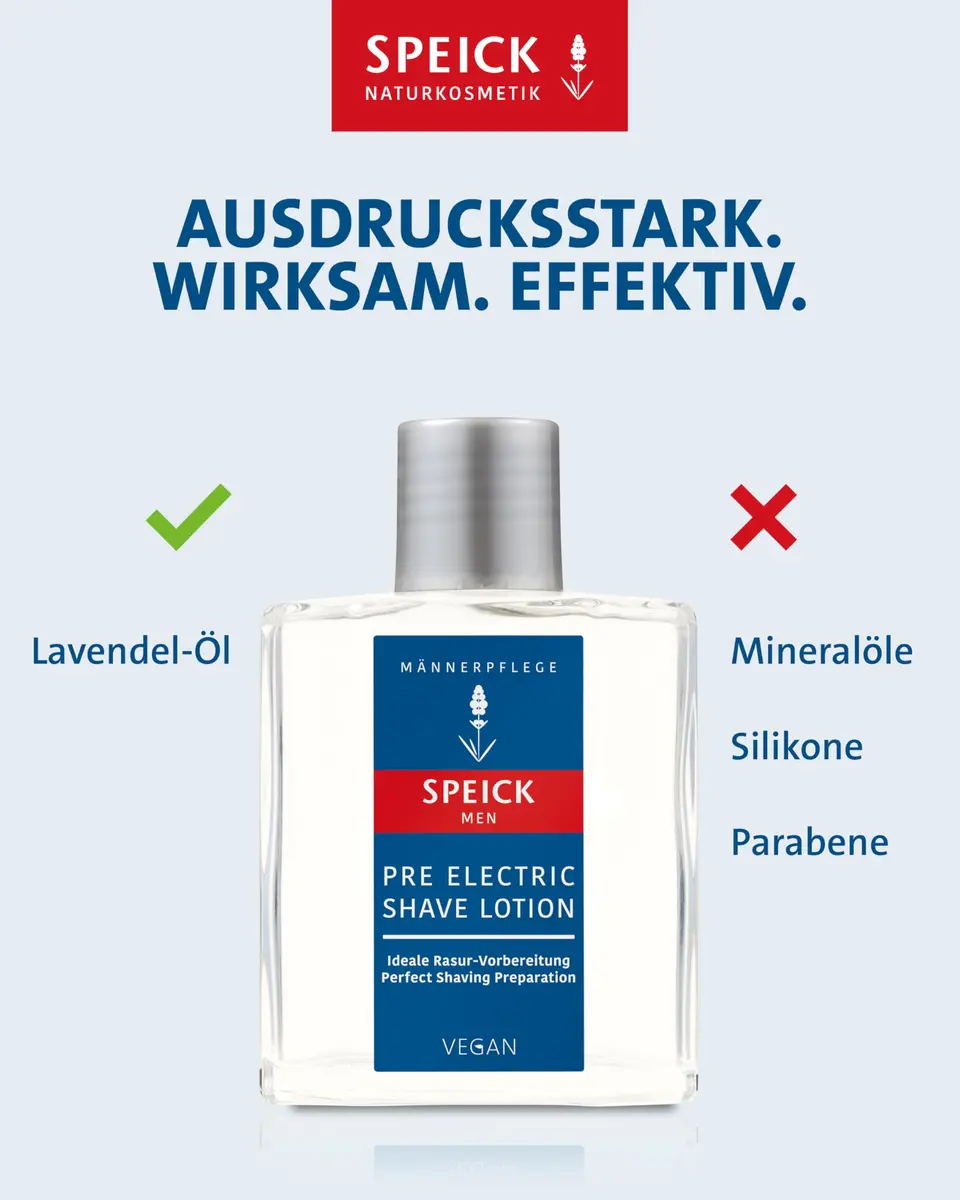 Speick Men Natural Shaving Agent with Lavender Oil 100ml (3.4 Fl Oz) | Vegan Skin Care for Electric Razors - view 7