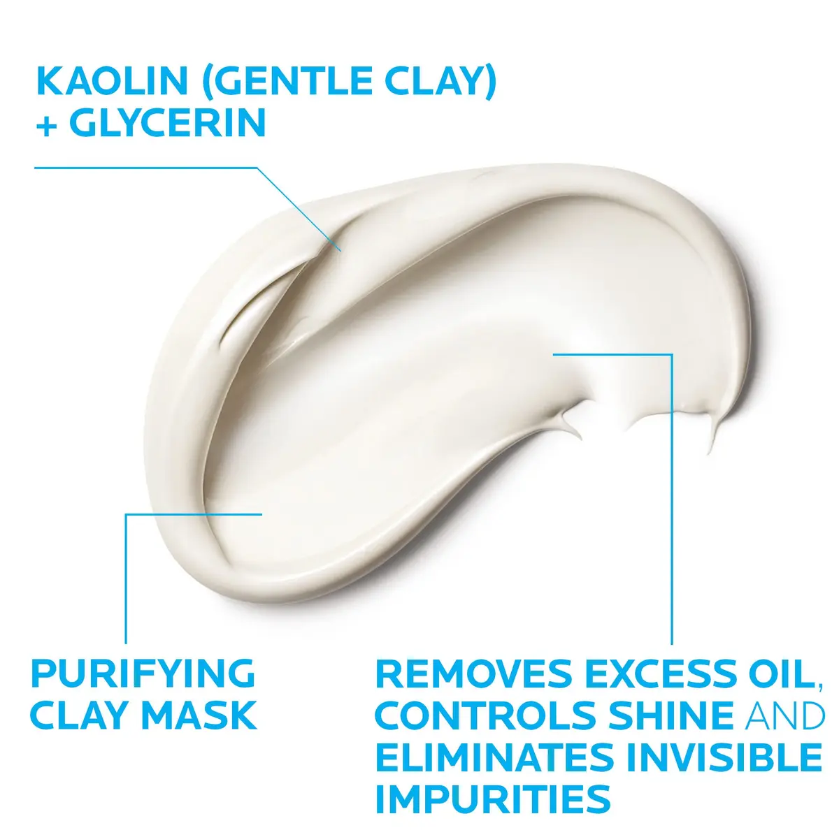 La Roche-Posay Effaclar Clay Face Mask for Oily Skin 3.4oz | Purifying & Mattifying - view 4