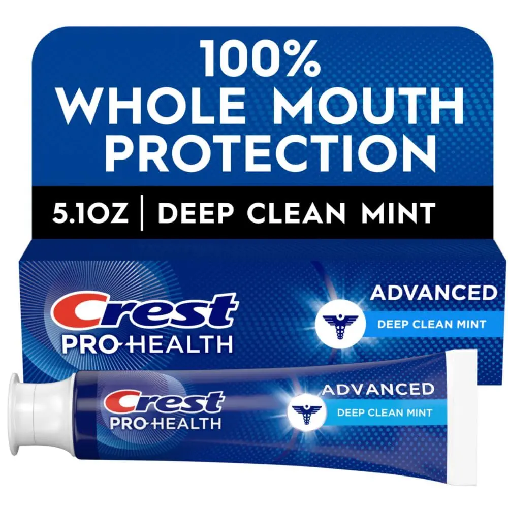 Crest Pro-Health Advanced Deep Clean Mint Toothpaste 5.1 Oz | Clinically Proven 8 Benefits for Whole Mouth Health - view 7