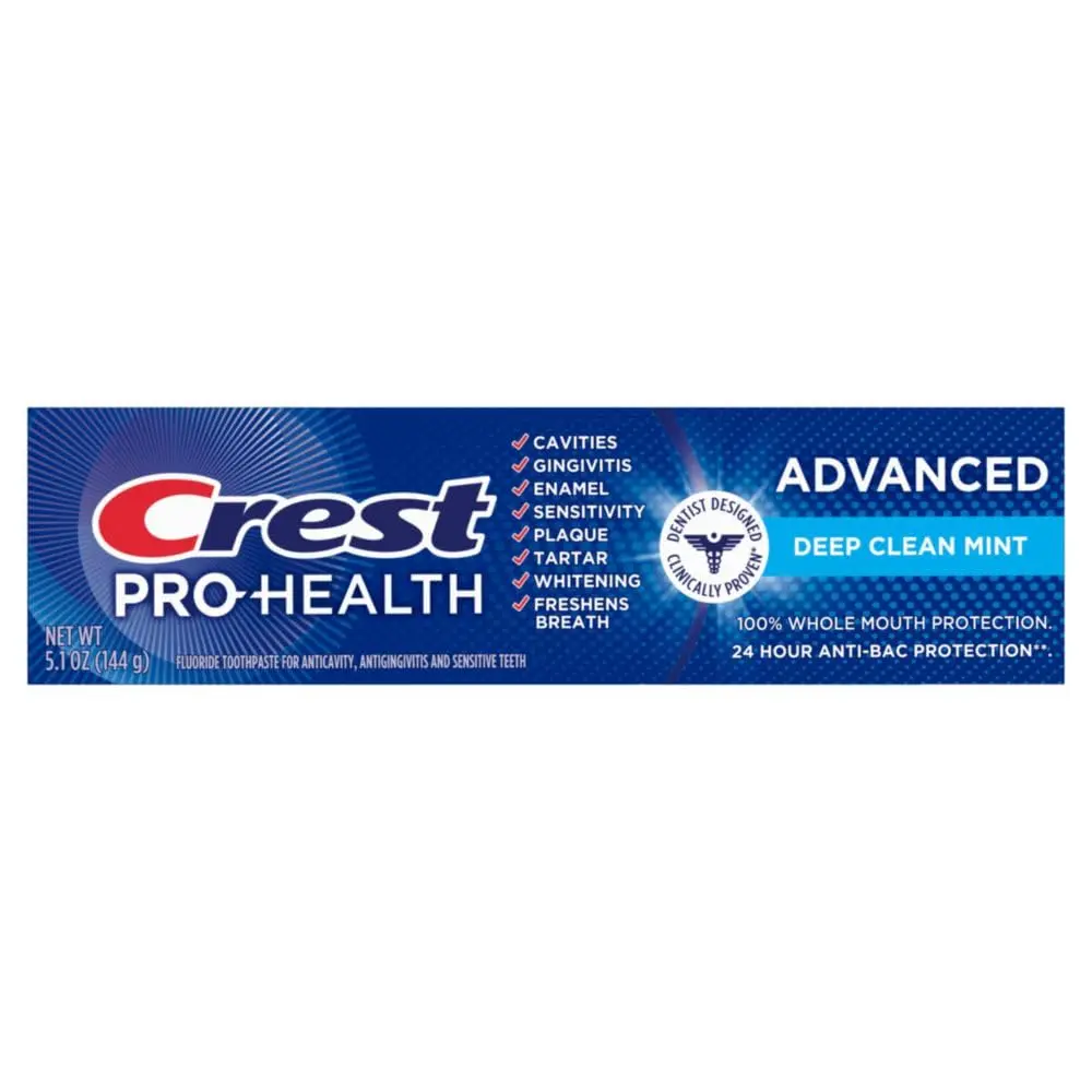 Crest Pro-Health Advanced Deep Clean Mint Toothpaste 5.1 Oz | Clinically Proven 8 Benefits for Whole Mouth Health - view 8