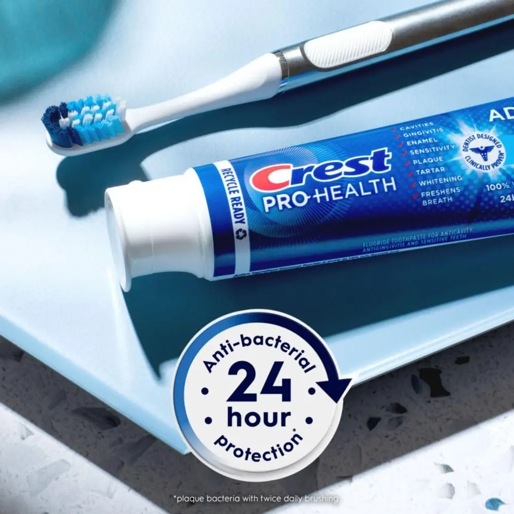 Crest Pro-Health Advanced Deep Clean Mint Toothpaste 5.1 Oz | Clinically Proven 8 Benefits for Whole Mouth Health - view 3