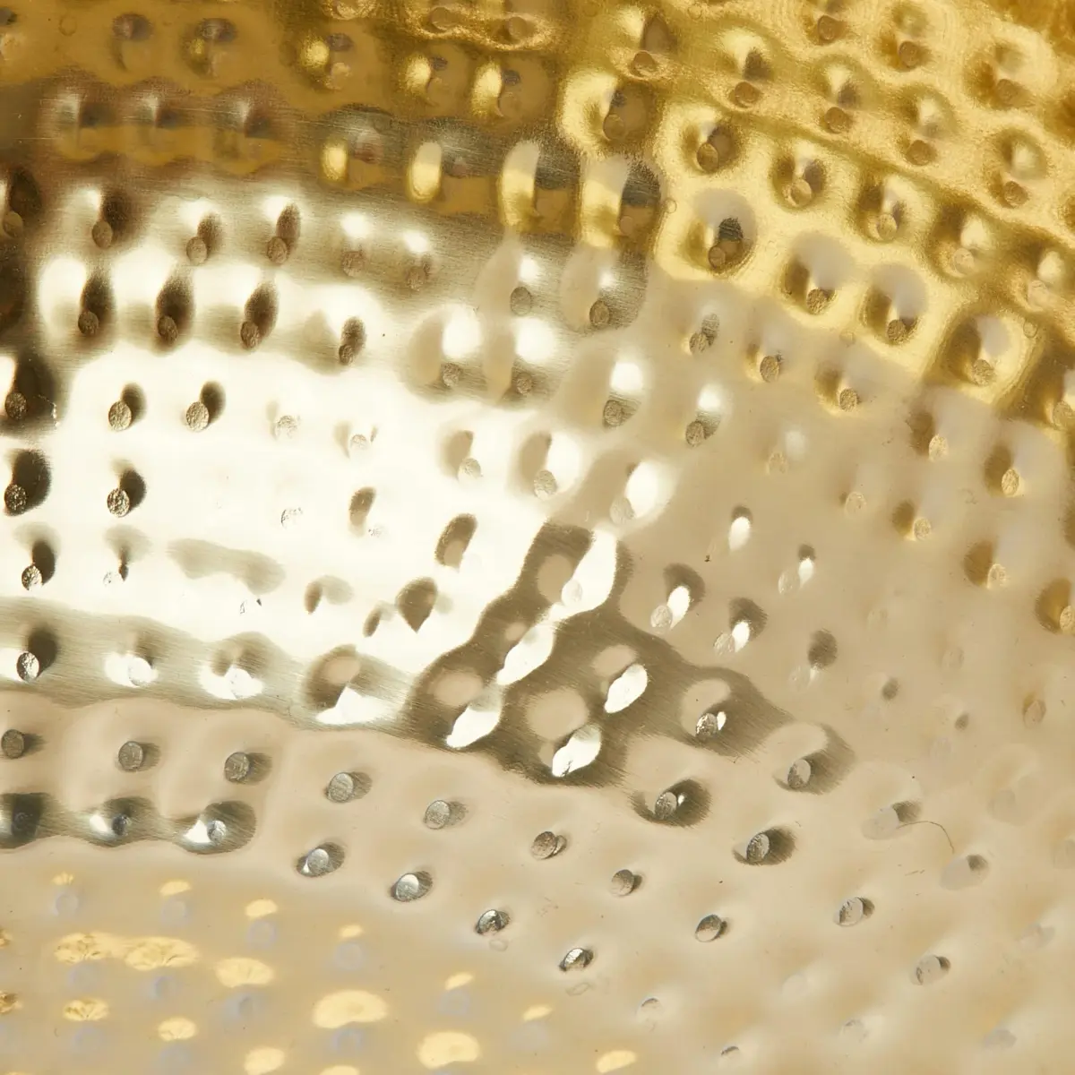 Creative Co-Op Hammered Metal Bowl, Gold Finish, 35.5cm (14 inch) | Decorative Home Accent - view 5