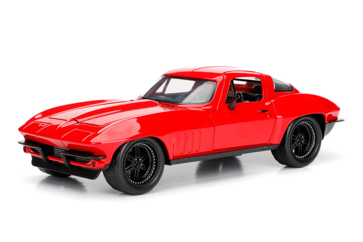 Jada Fast & Furious 1:24 Letty's 1966 Chevy Corvette Die-cast Car | Authentic Movie Replica for Kids & Adults - main product image