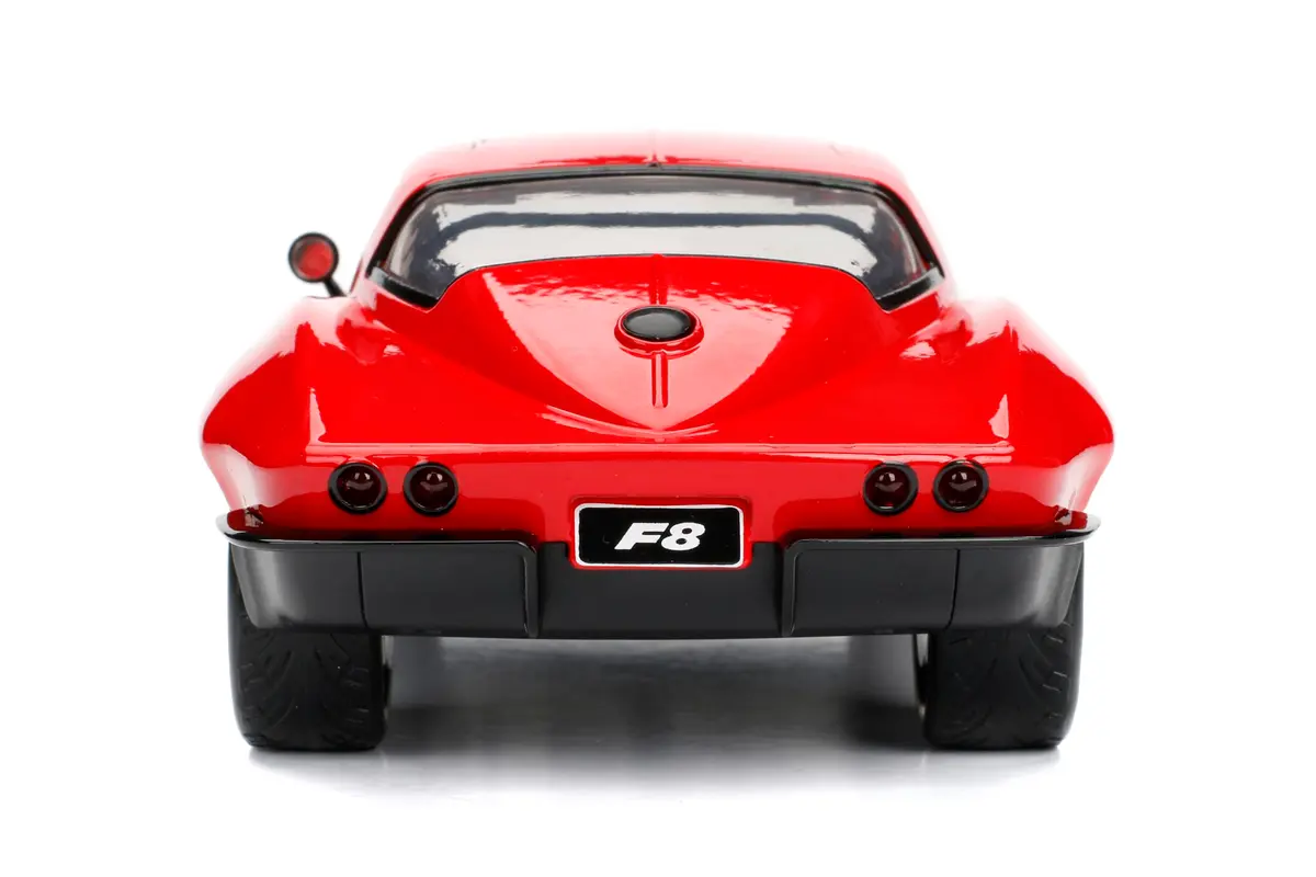 Jada Fast & Furious 1:24 Letty's 1966 Chevy Corvette Die-cast Car | Authentic Movie Replica for Kids & Adults - view 5