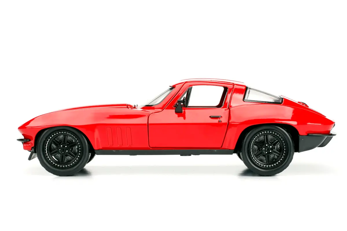 Jada Fast & Furious 1:24 Letty's 1966 Chevy Corvette Die-cast Car | Authentic Movie Replica for Kids & Adults - view 4