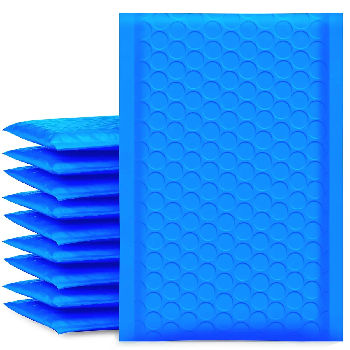 UCGOU Bubble Mailers 4x8" Blue 50 Pack | Padded Envelopes for Shipping & Protection - main product image