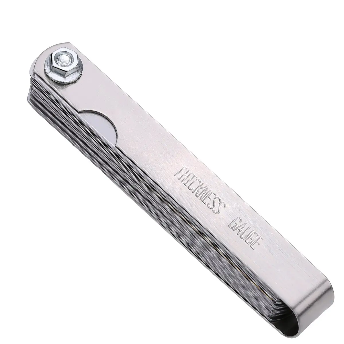 Hotop Feeler Gauges Imperial Measuring Tool Stainless Steel | 32 Blades Dual Marked Metric & Imperial - view 5