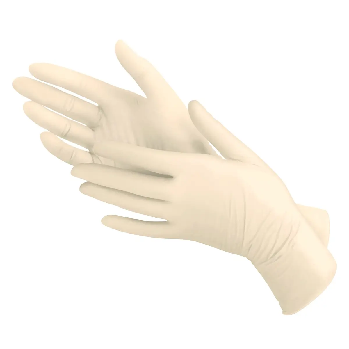 Green Direct Disposable Latex Gloves for Food Prep, Cleaning | Powder Free, Medium, Small, Large, 100 Count (X-Large) - main product image