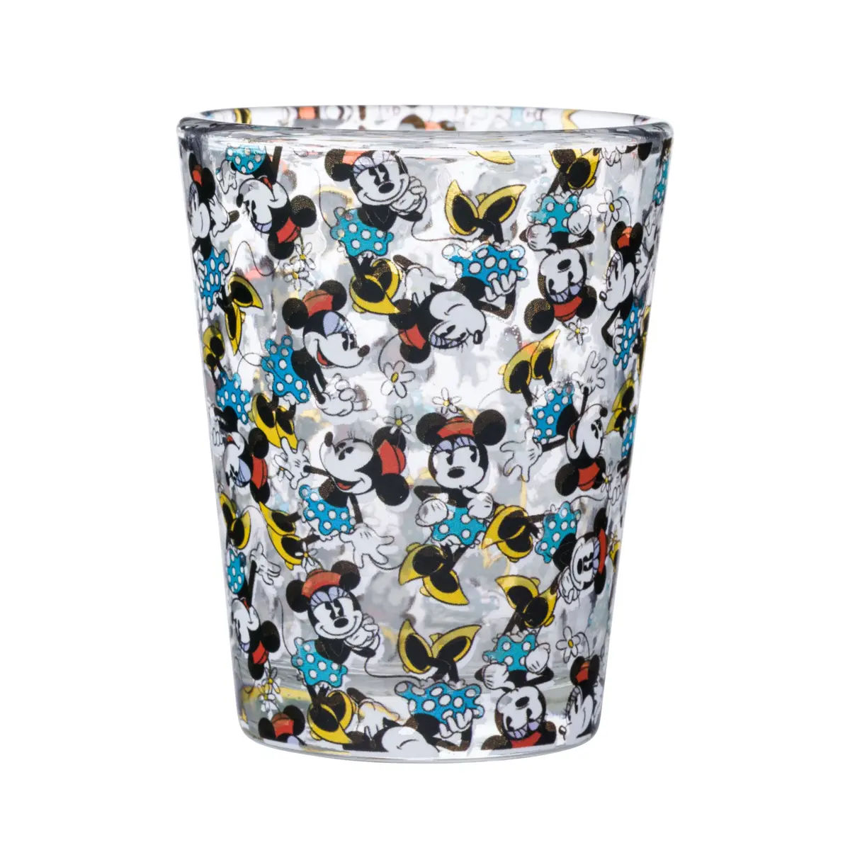 Silver Buffalo Disney Vintage Minnie Mouse Mini Glass Set 4 Count (1.5oz Each) | Officially Licensed Collectible Shot Glasses - view 5