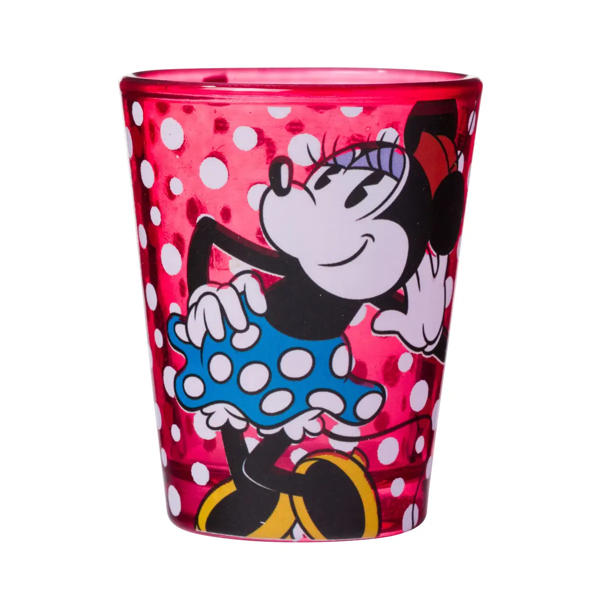 Silver Buffalo Disney Vintage Minnie Mouse Mini Glass Set 4 Count (1.5oz Each) | Officially Licensed Collectible Shot Glasses - view 6