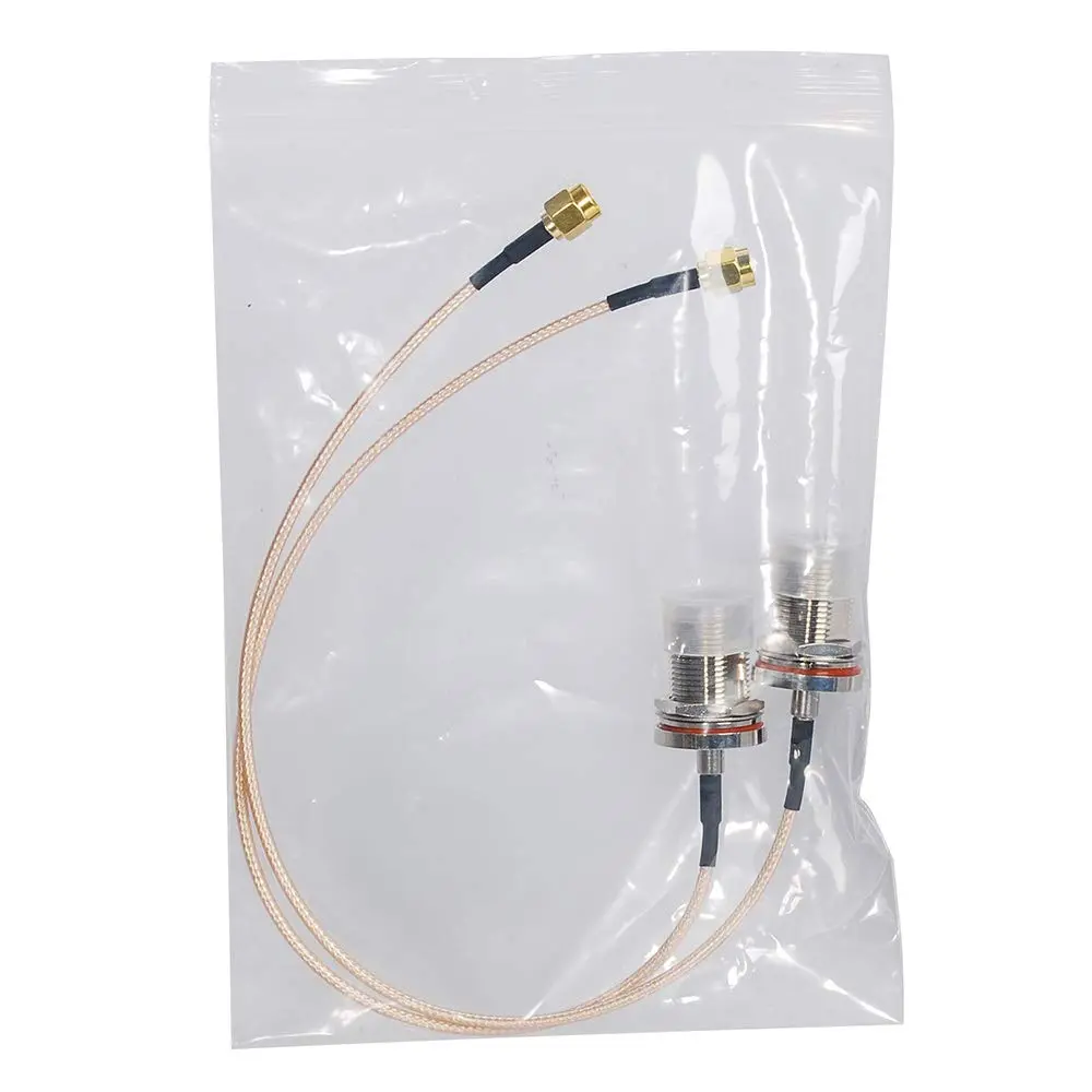 Eagles Coaxial RF Cable Assembly 1ft (30cm) RG316, Gold & Nickel Plated Connectors - view 6