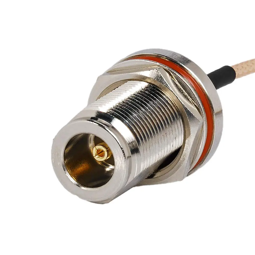 Eagles Coaxial RF Cable Assembly 1ft (30cm) RG316, Gold & Nickel Plated Connectors - view 2
