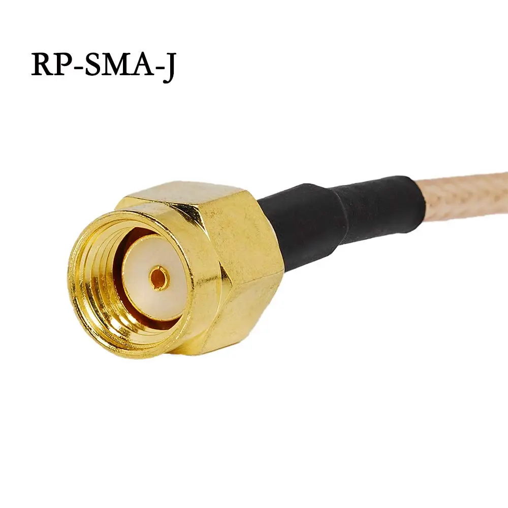 Eagles Coaxial RF Cable Assembly 1ft (30cm) RG316, Gold & Nickel Plated Connectors - view 3
