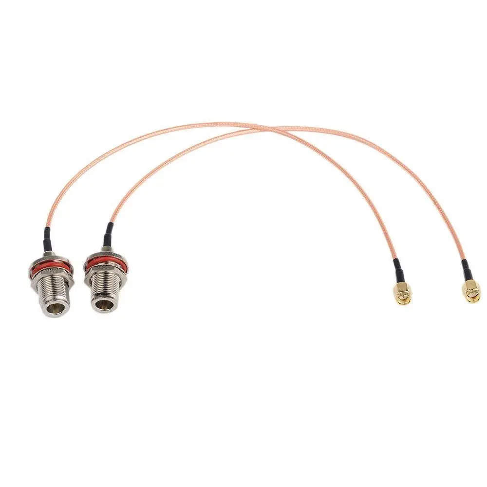 Eagles Coaxial RF Cable Assembly 1ft (30cm) RG316, Gold & Nickel Plated Connectors - view 4