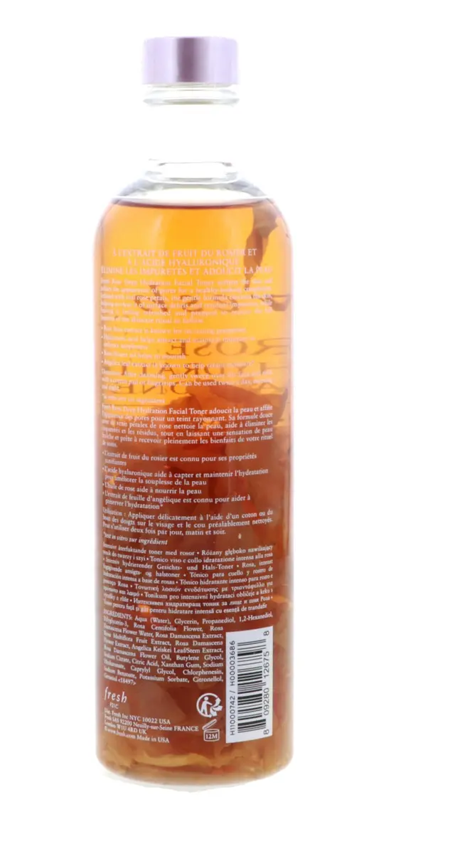 Fresh Rose Deep Hydration Facial Toner 250ml | Hydrating Rose Formula for All Skin Types - view 2