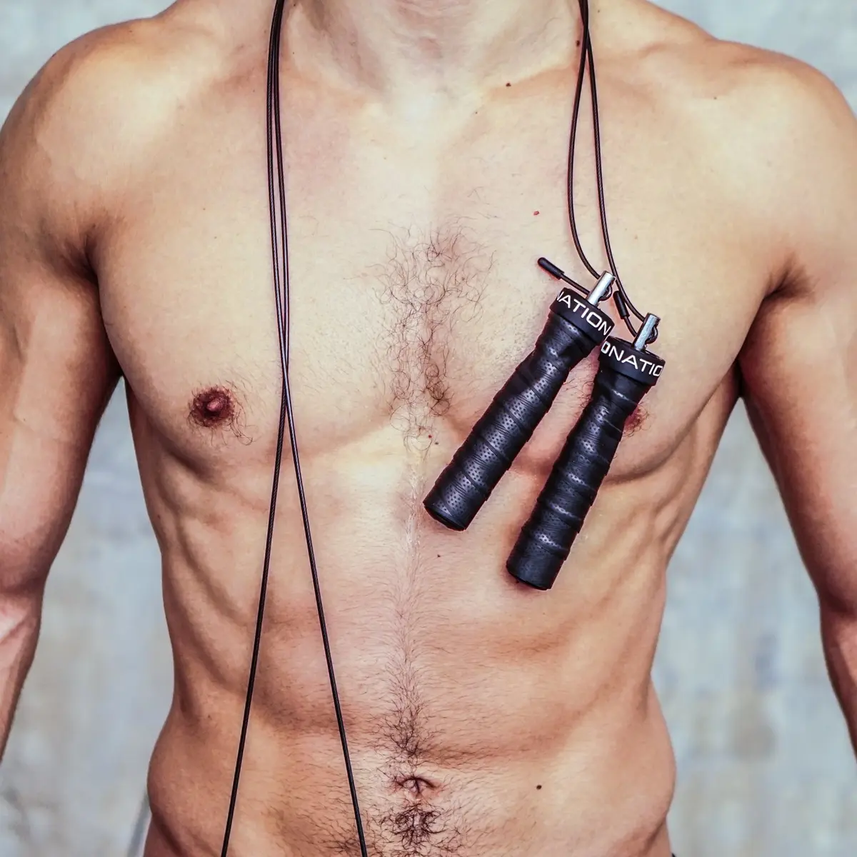 WOD Nation Attack Speed Jump Rope - Black Alloy Steel Handles, 11 ft (3.35 m) with 2.2 mm & 3.3 mm Cables | Dual-Cable System for Fitness & Double Unders - view 7