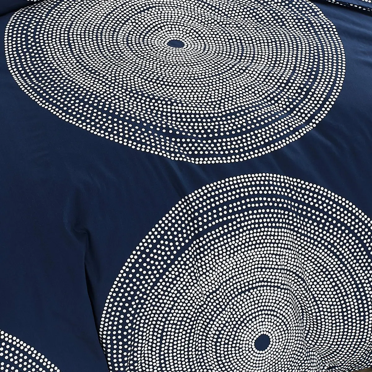MARIMEKKO Queen Duvet Cover Set with Shams, Cotton Percale | Geometric Pattern, 200 Thread Count, Modern Scandinavian Design - view 7