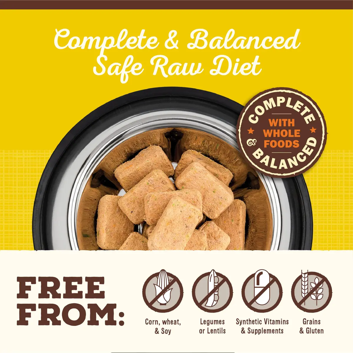 Primal Freeze Dried Raw Dog Food Nuggets Rabbit 14 oz | Complete & Balanced Nutrition for Dogs - view 6