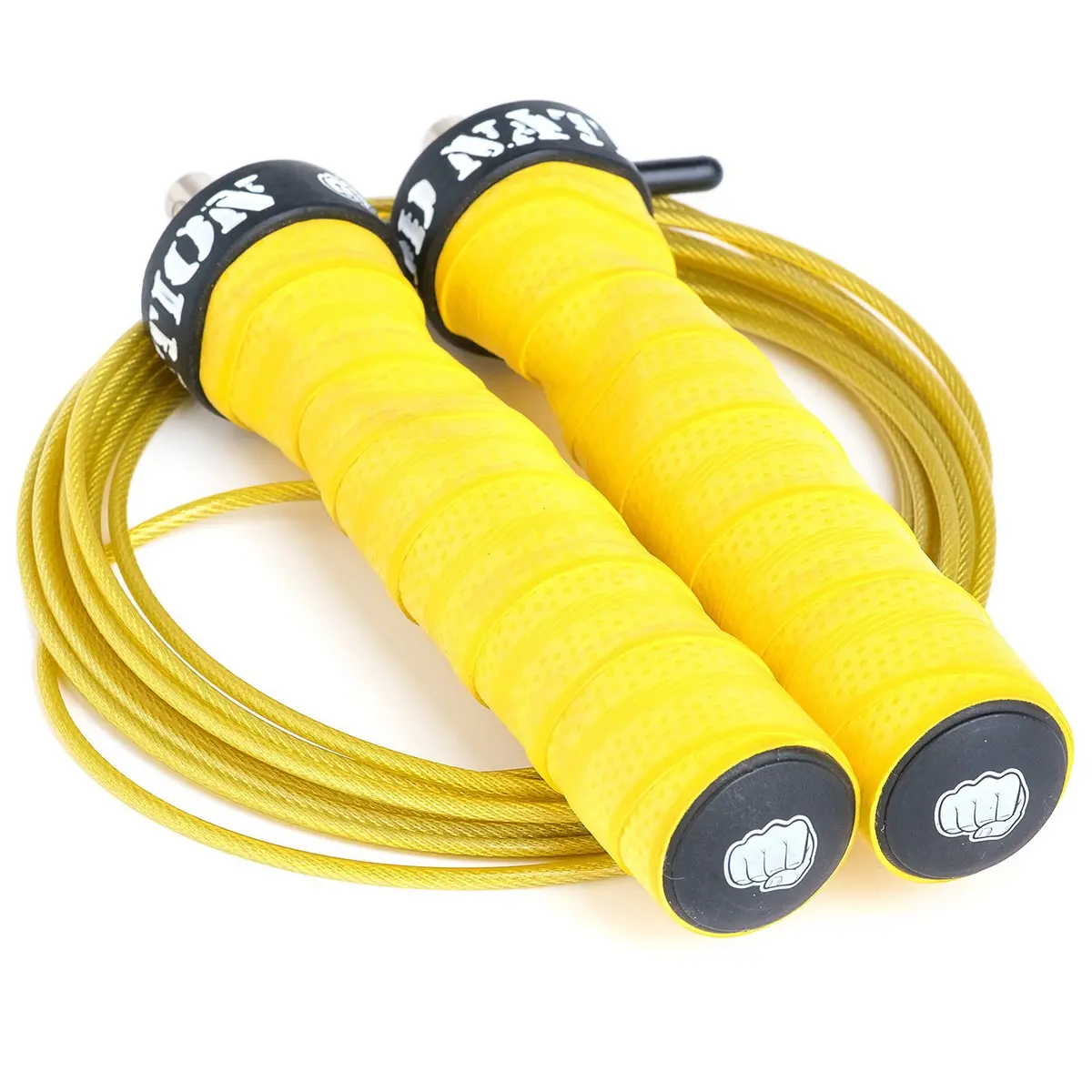 WOD Nation Alloy Steel Jump Rope with Two-Cable Design & Travel Bag, 11 ft (3.35 m) | Adjustable Speed Rope for Fitness - view 3