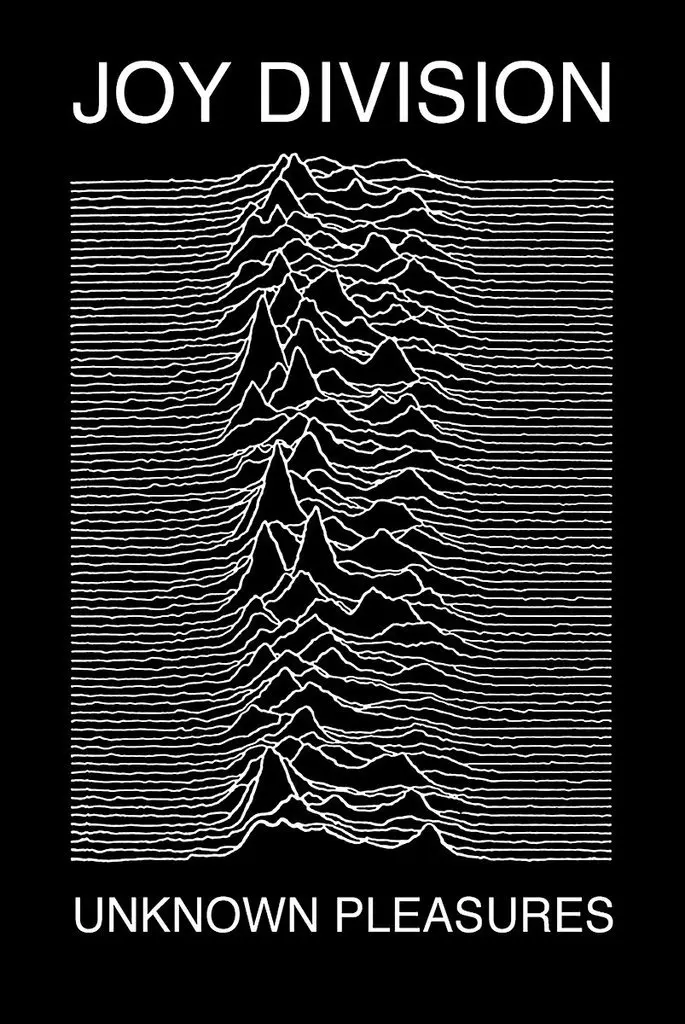 Poster Joy Division - Unknown Pleasures 24in x 36in | High-Quality Wall Art for Home & Office - main product image