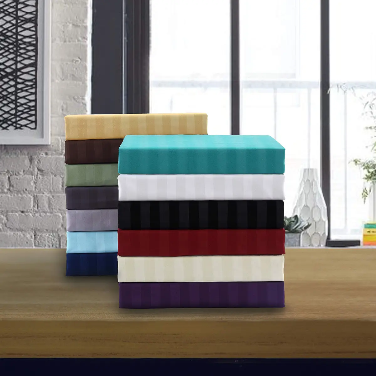 Elegant Comfort California King Sheet Set | 1500 Thread Count Luxurious Microfiber (150 words) - view 6