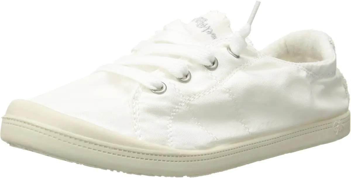 Jellypop Women's Dallas Shoe, White, US 8 | Lightweight Canvas Sneakers for Casual Wear - main product image