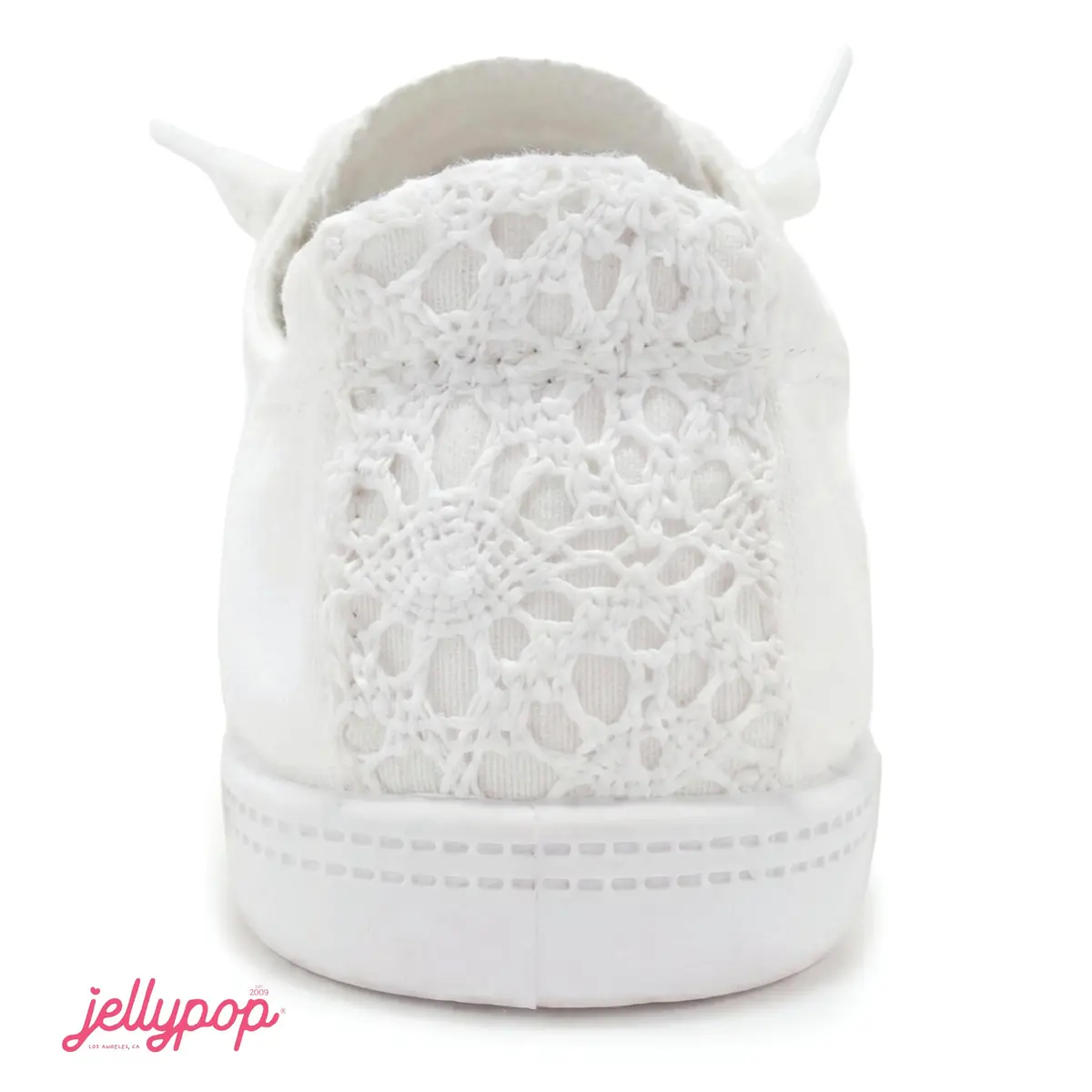 Jellypop Women's Dallas Shoe, White, US 8 | Lightweight Canvas Sneakers for Casual Wear - view 7