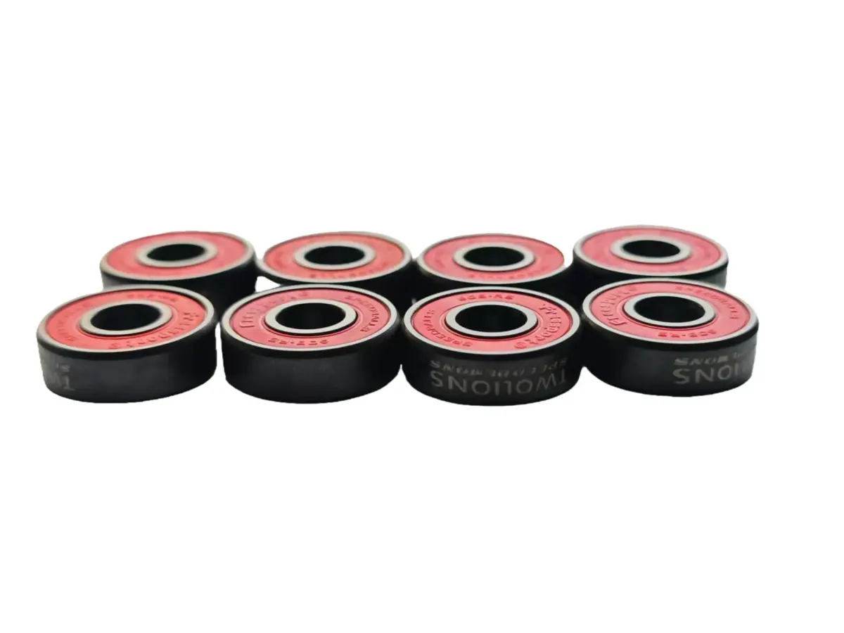 Twolions High Rev 608RS Hybrid Black Ceramic Bearings (Pack of 8) | ABEC 9 Precision - view 4