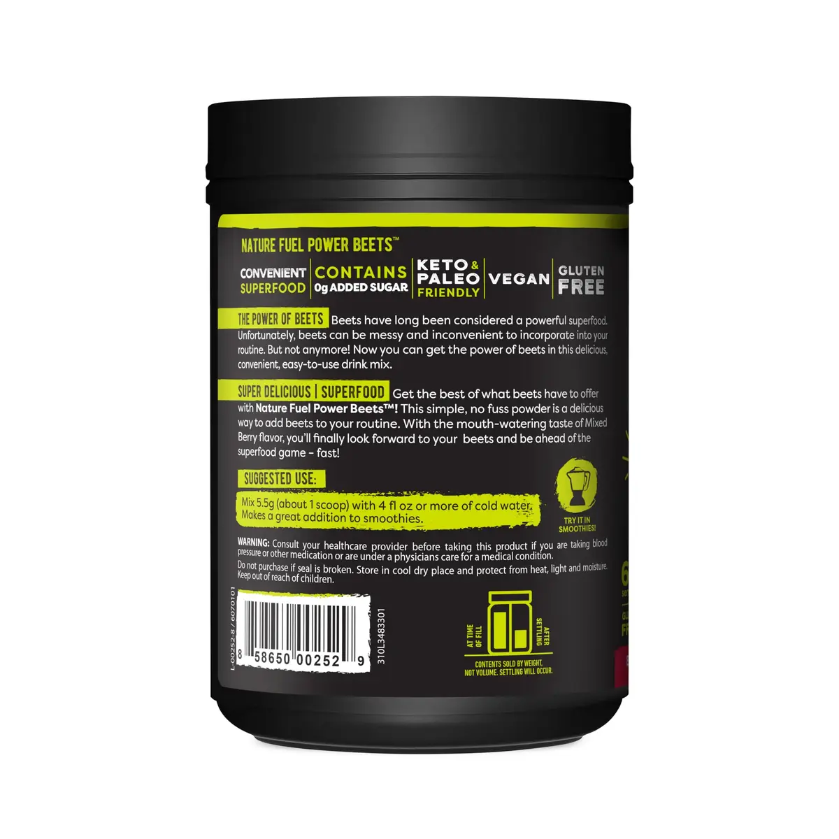 Healthy Delights Power Beets Powder 11.6 Ounce | Natural Energy & Antioxidant Support - view 8